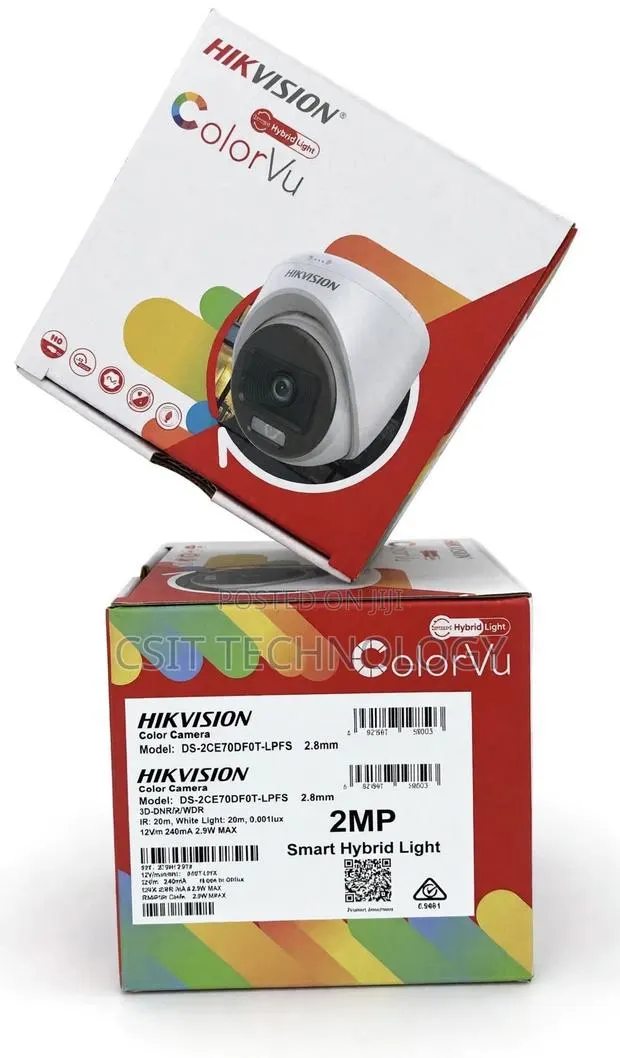 2mp Colour Vu Analogue Camera(DS-2ce70df0t-Lpfs) · Photo 1