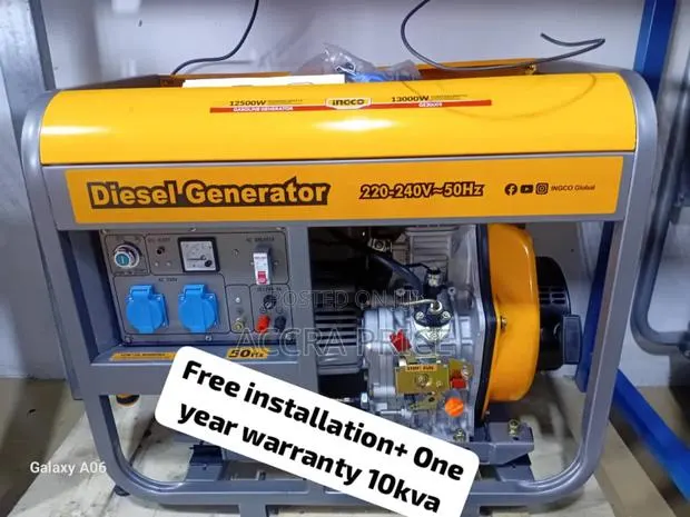 Energydrive 10kva Ingco Diesel Generator Diesel Engine · Photo 1