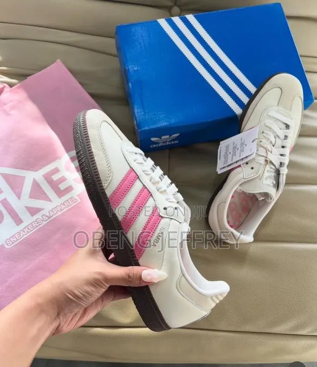 Original Adidas Samba Pink/White Ladies · Photo 1