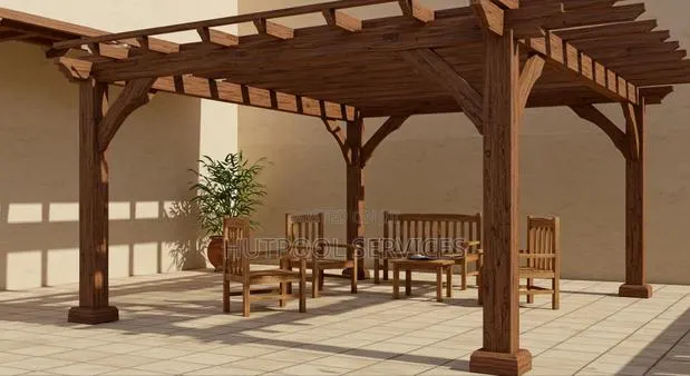Simple Pergola 003 · Photo 1