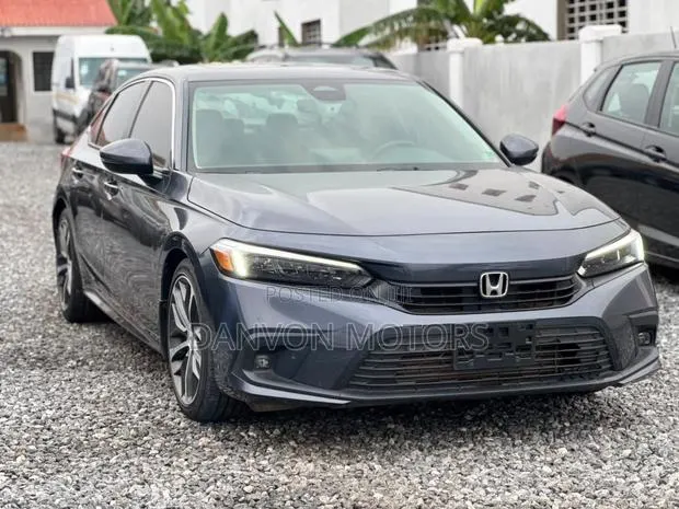 Honda Civic Touring CVT 2023 Gray · Photo 1