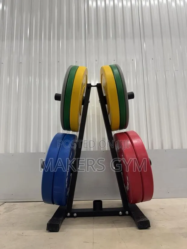 Olympic Plate Rack( Only)Black · Photo 1