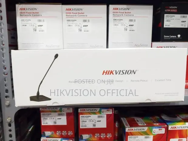 Gooseneck Paging Microphone-Hikvision · Photo 1