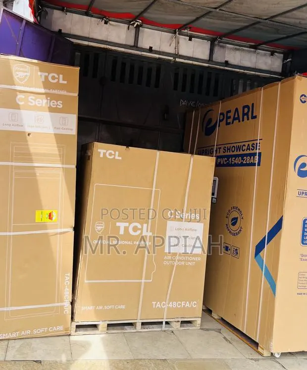 Extra Cooling TCL 5.0hp Floor Standing Air Conditioner(White) · Photo 1
