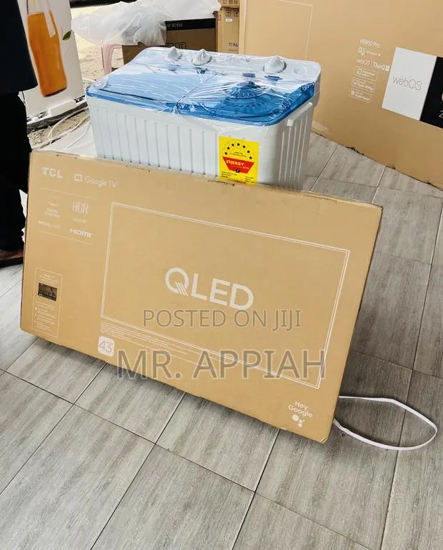 Lovely Design TCL 43” Qled Smart Satellite Android Television · Photo 1