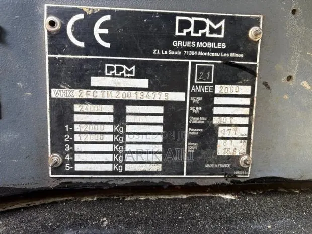 PPM Crane 35T for Sale at Porte · Photo 3