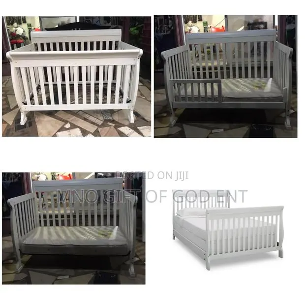 DaVinci Porter 4-in-1 Convertible Crib With Toddler Bed, White · Photo 1