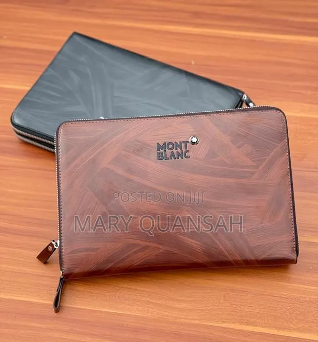 Mont Blanc Hand Clutch Double Zip · Photo 1