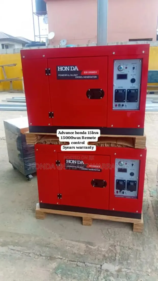 Cleanse Electric Flow With Honda 15kva 15000wax Silent 15kva · Photo 1