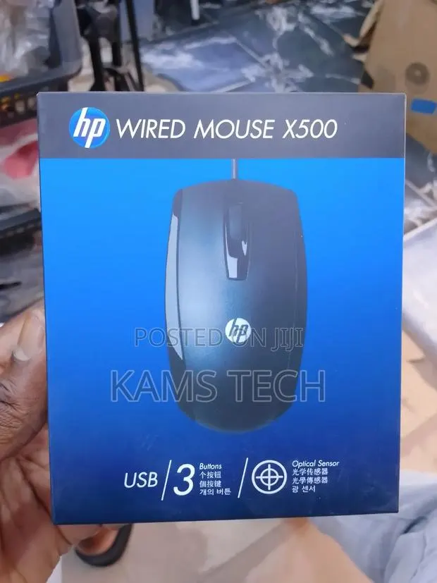 HP X500 USB Mouse · Photo 1