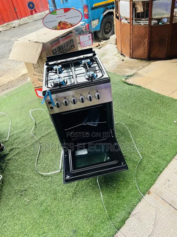 Het a New Sleek Gas Cooker Oven 4burner New Line 50/60 · Photo 1