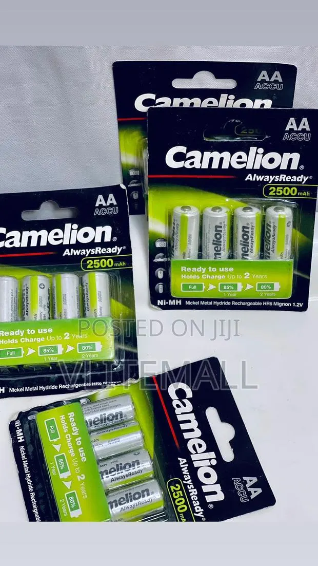 Camelion Aa Rechargeable Battery 4pack · Photo 1