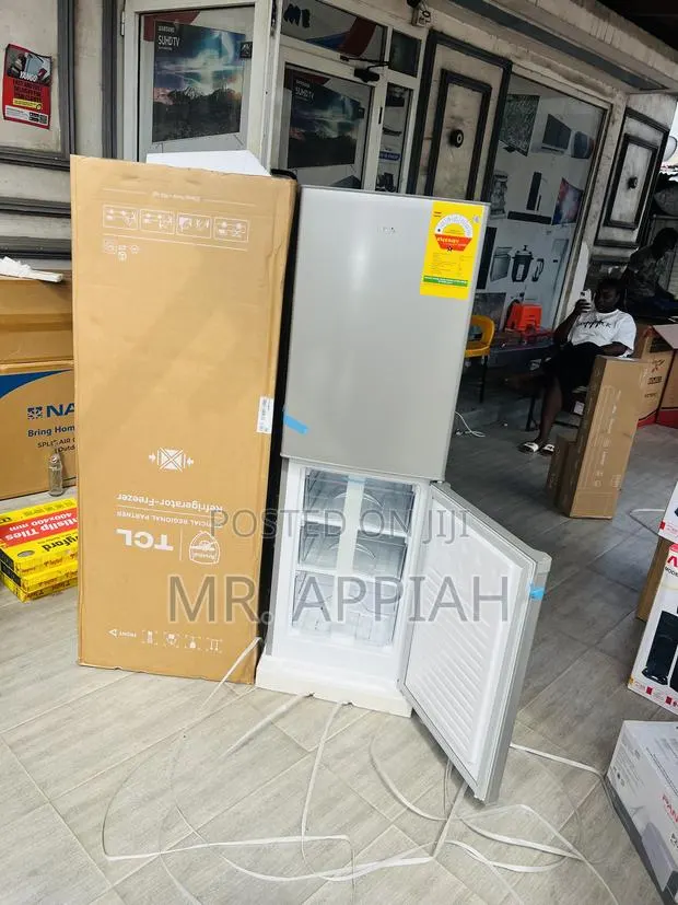 Premium TCL 142Liters Double Door Electric Refrigerator · Photo 1