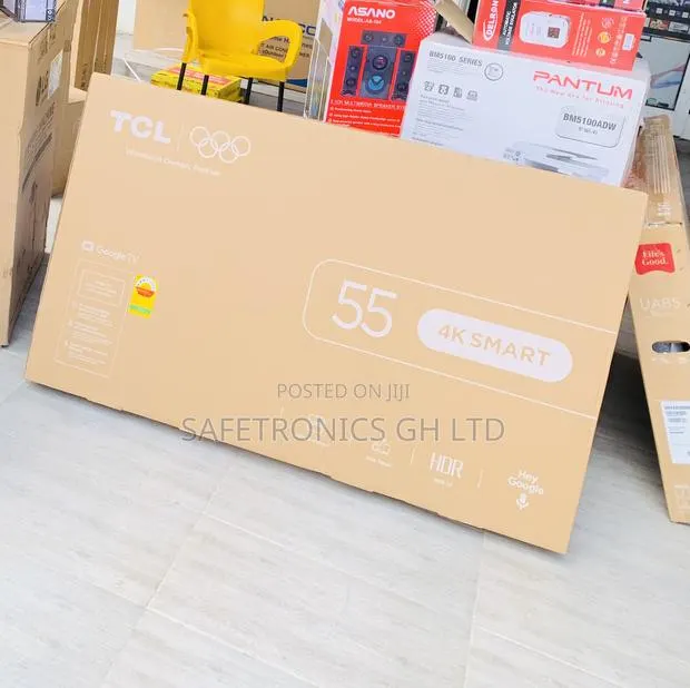 Lastest Sleek TCL 55′′ UHD Smart Android Television · Photo 1