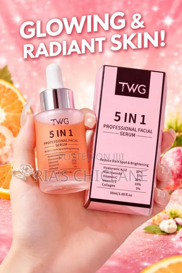 TWG Vitamins Serum. (Hyaluronic Acid, Niacinamide,Vitamin C, Collagen · Photo 1
