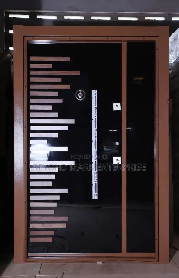 Luxury Security Door, One and a Half One Leaf Security D · Photo 1