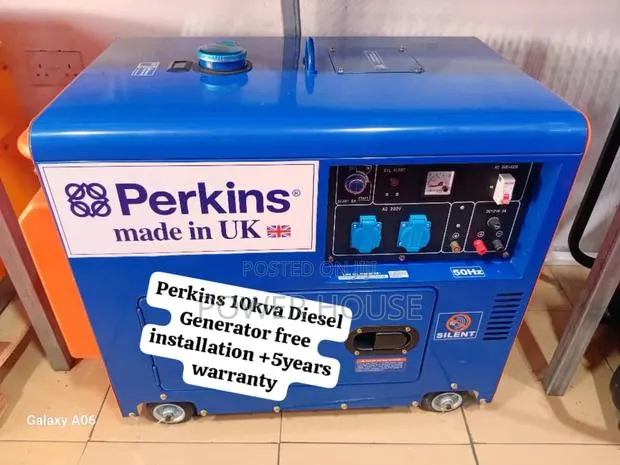 Light Drip Perkins Generator Diesel 10kva Silent · Photo 1