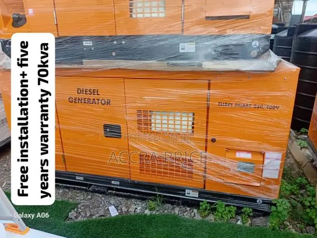 Power Wizard 70kva Perkins Diesel Generator 60000watts · Photo 1
