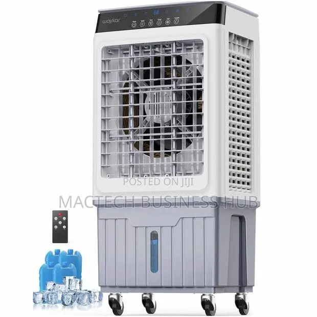 Portable Air Cooler – Evaporative Air Cooler With Wheels · Photo 1