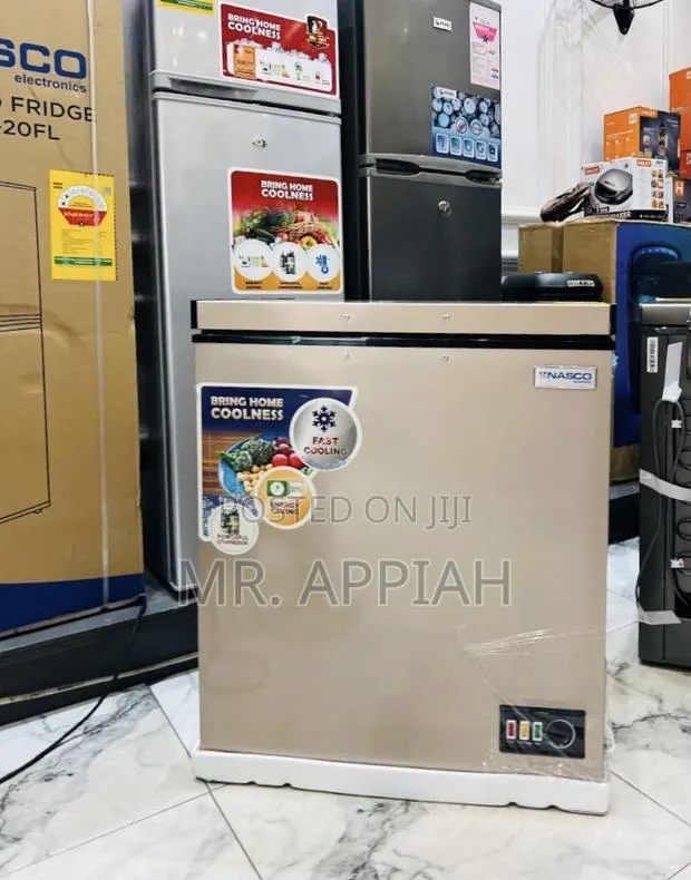 Super Affordable Nasco 1 Door Electric Chest Freezer(Nas-200)Gold · Photo 1