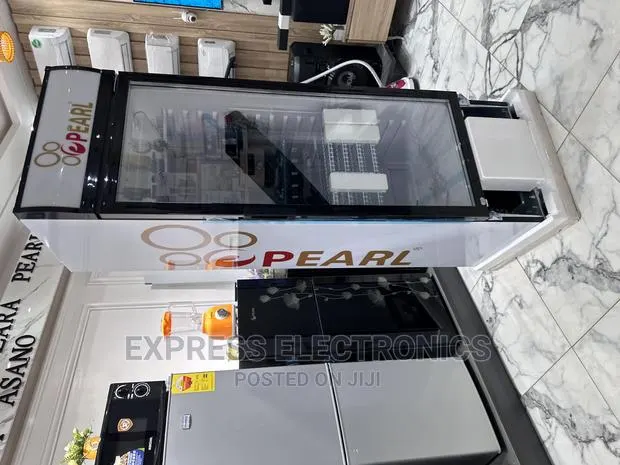Elegant Design Pearl Display Fridge Single Door PVC 424-2b · Photo 1