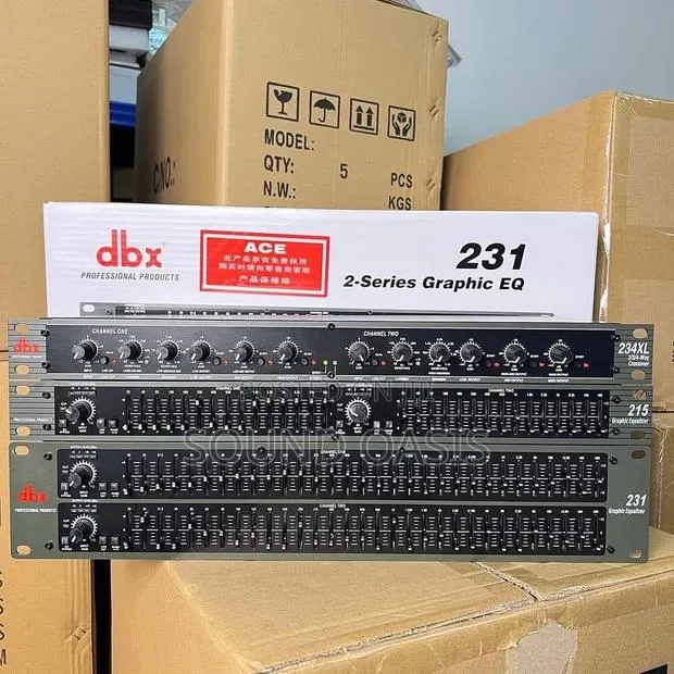 DBX Audio Processors Set(3 Set) · Photo 1