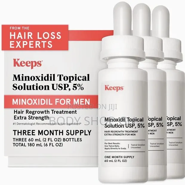 Keeps Extra Strength Minoxidil 5% for Men - Kirkland Minoxidil · Photo 1