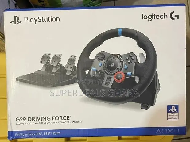 Logitech G29 Driving Force Playstation Ps4ps5 Racing Wheel · Photo 1