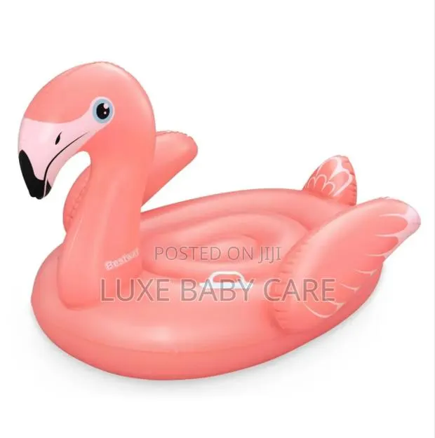 Inflatable Flamingo Pool Floater · Photo 1