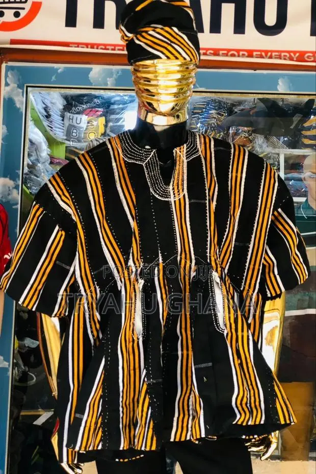 Buy Traditional Smock Ghana | Batakari Fugu Styles – Tryahu · Photo 1