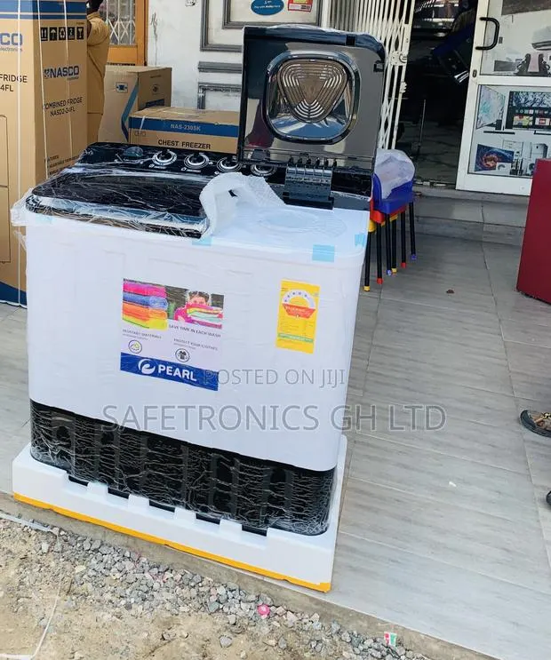Perfect White Pearl 12kg Washing Machines Semi-Automatic Twin · Photo 1