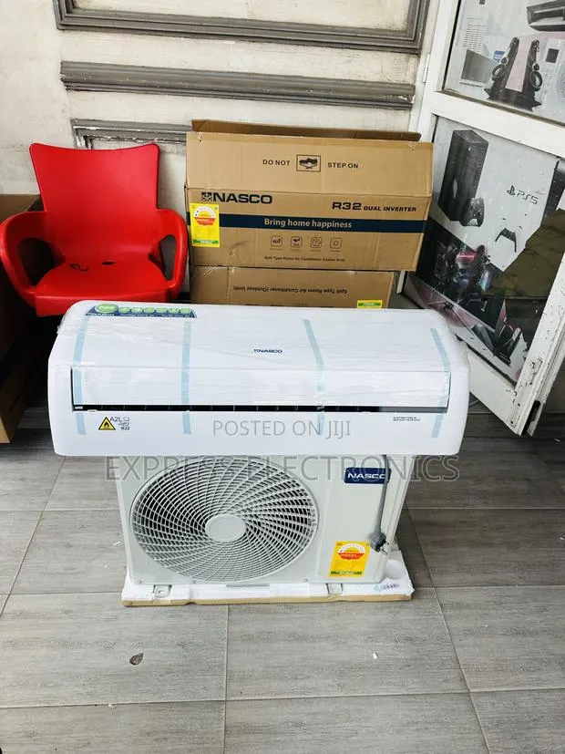 Ultra Modern Dual Inverter Airflow Split White 2.0hp Nasco · Photo 1