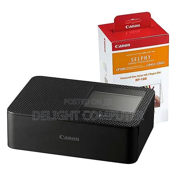 Canon Selphy CP1500 Photo Printer –USB, SD Card, CF Card +Paper/Ink · Photo 1