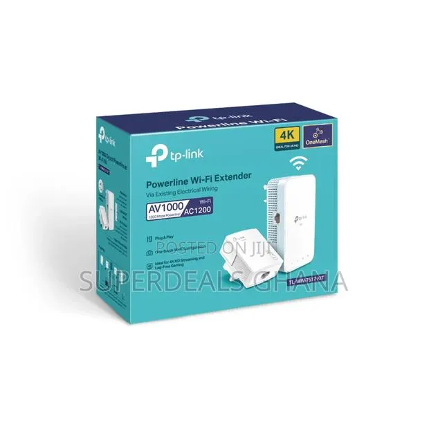 Tplink Av1000 Gigabit Powerline Wifi Extender · Photo 1