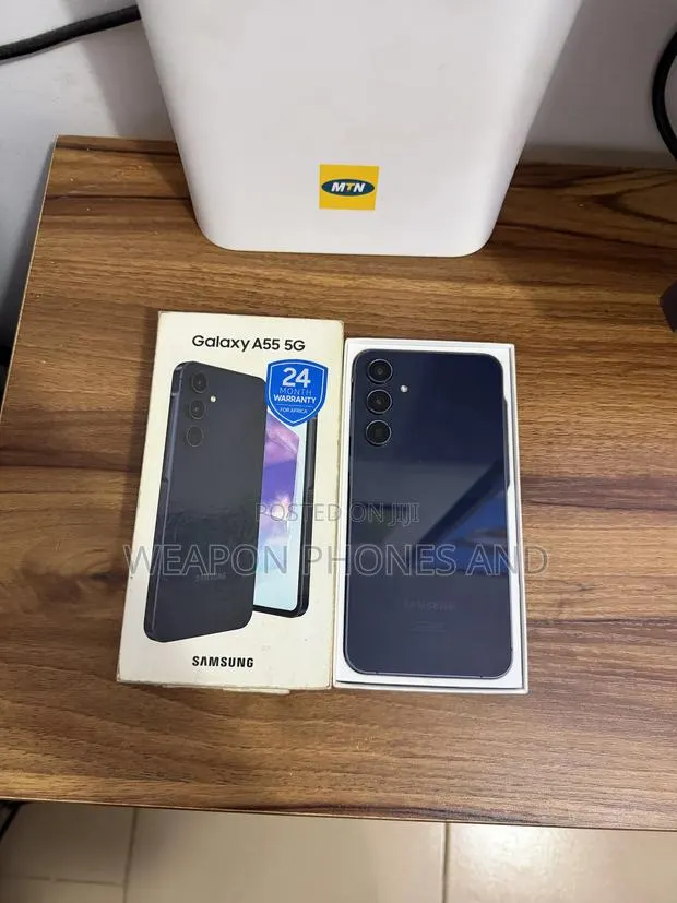 New Samsung Galaxy A55 256 GB Blue · Photo 1