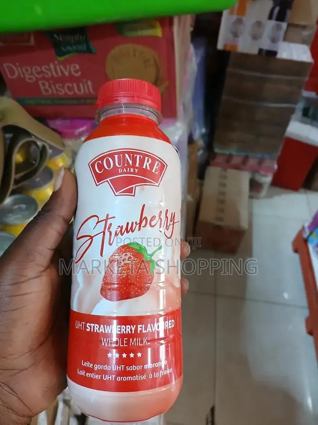 Countre Diary Milk Strawberry Flavored (500ml) · Photo 1
