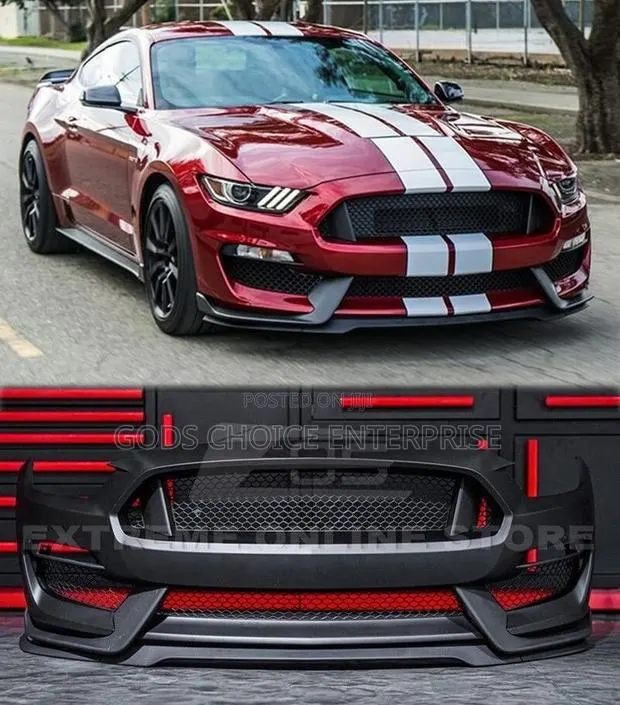 Complete Front Bumper Mustang Gt350 2016-2018-2021-2023 · Photo 1