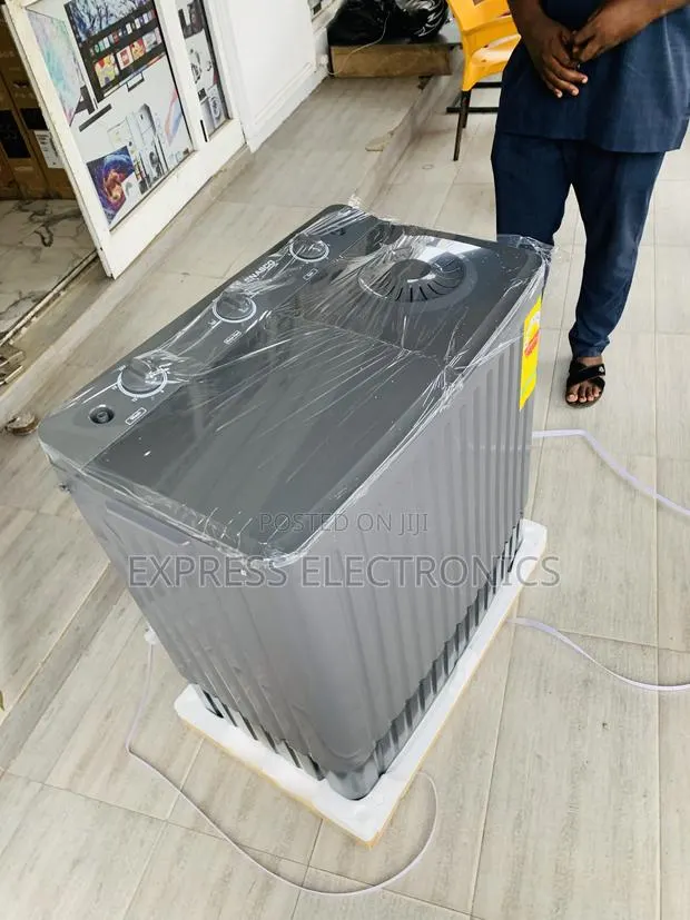 Call for the Nasco NASTT-JS11011kg Twin Tub Semi-Auto Washing Machine · Photo 1