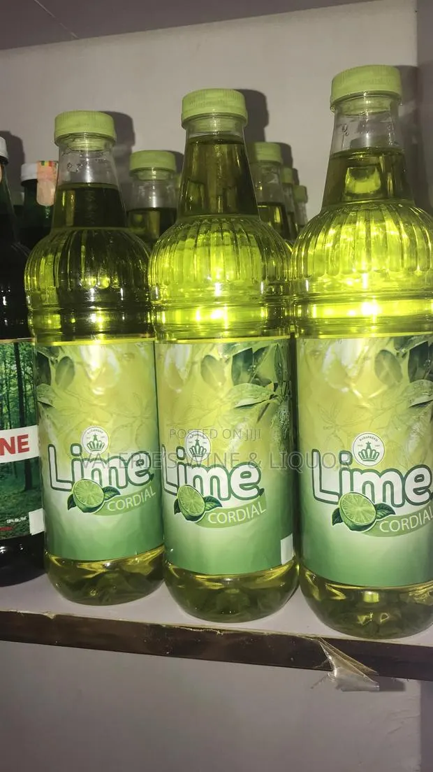 Lime Cordial Pet (750ml) · Photo 1