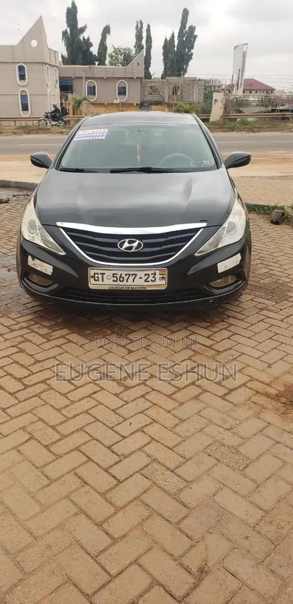Hyundai Sonata 2012 Black · Photo 1