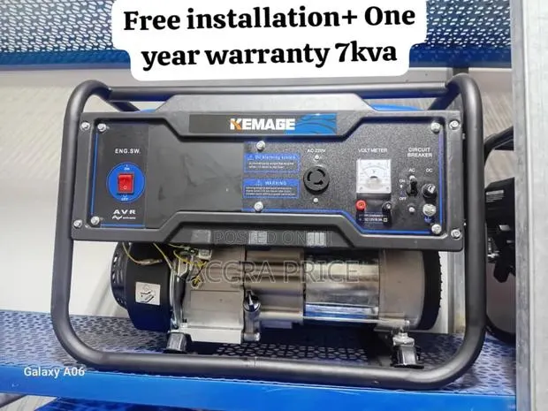 Generator Prodigy From Kemage Petrol Machine 7kva Kemage · Photo 1
