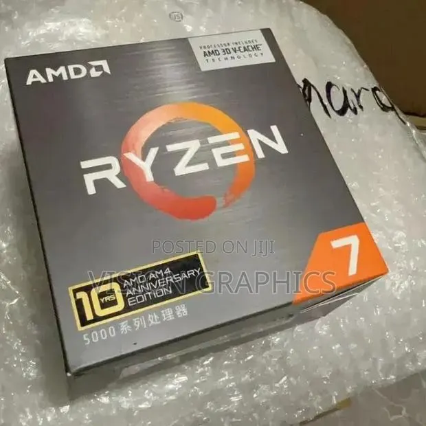 AMD Ryzen 7 5800x3d 10th Anniversary Edition CPU AM4 Gaming Beast · Photo 1