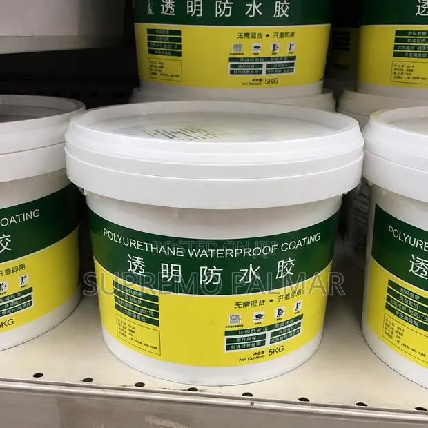 Waterproof Concrete Paint Clear Sealant - 5 Kg · Photo 1