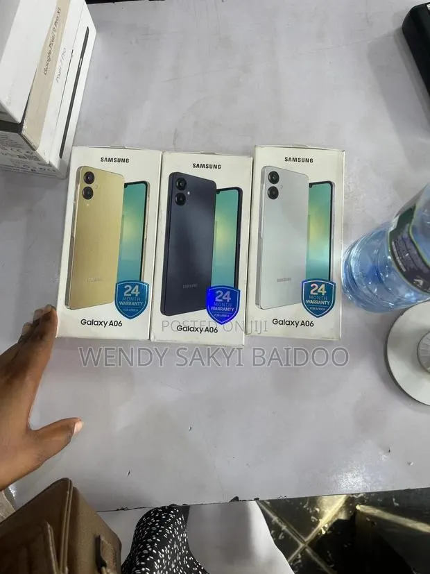 New Samsung Galaxy A06 64 GB Black · Photo 1