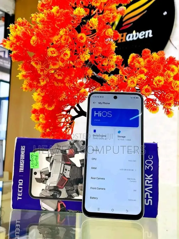 New Tecno Spark 30C 128 GB Gray · Photo 1