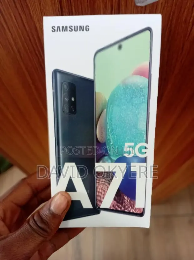 New Samsung Galaxy A71 128 GB Black · Photo 1