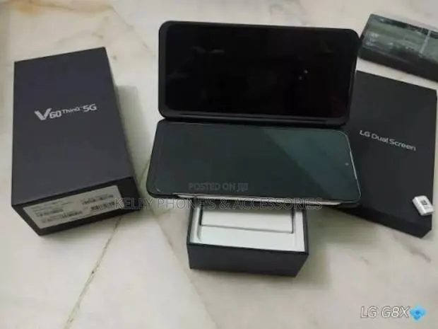 New LG V60 ThinQ 5G UW 128 GB Black · Photo 1