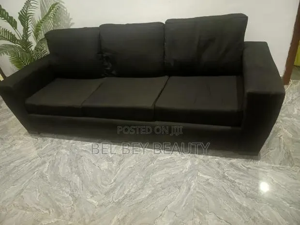 Black Couch 3,000 (Negotiable) · Photo 1