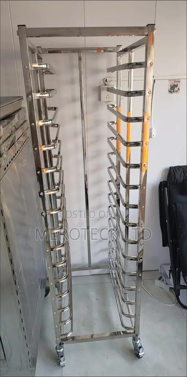 Commercial Stainless Steel Baking Rack Cart · Photo 4