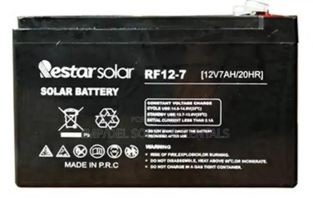 Solar Battery 12v 7ah Ups Battery · Photo 1
